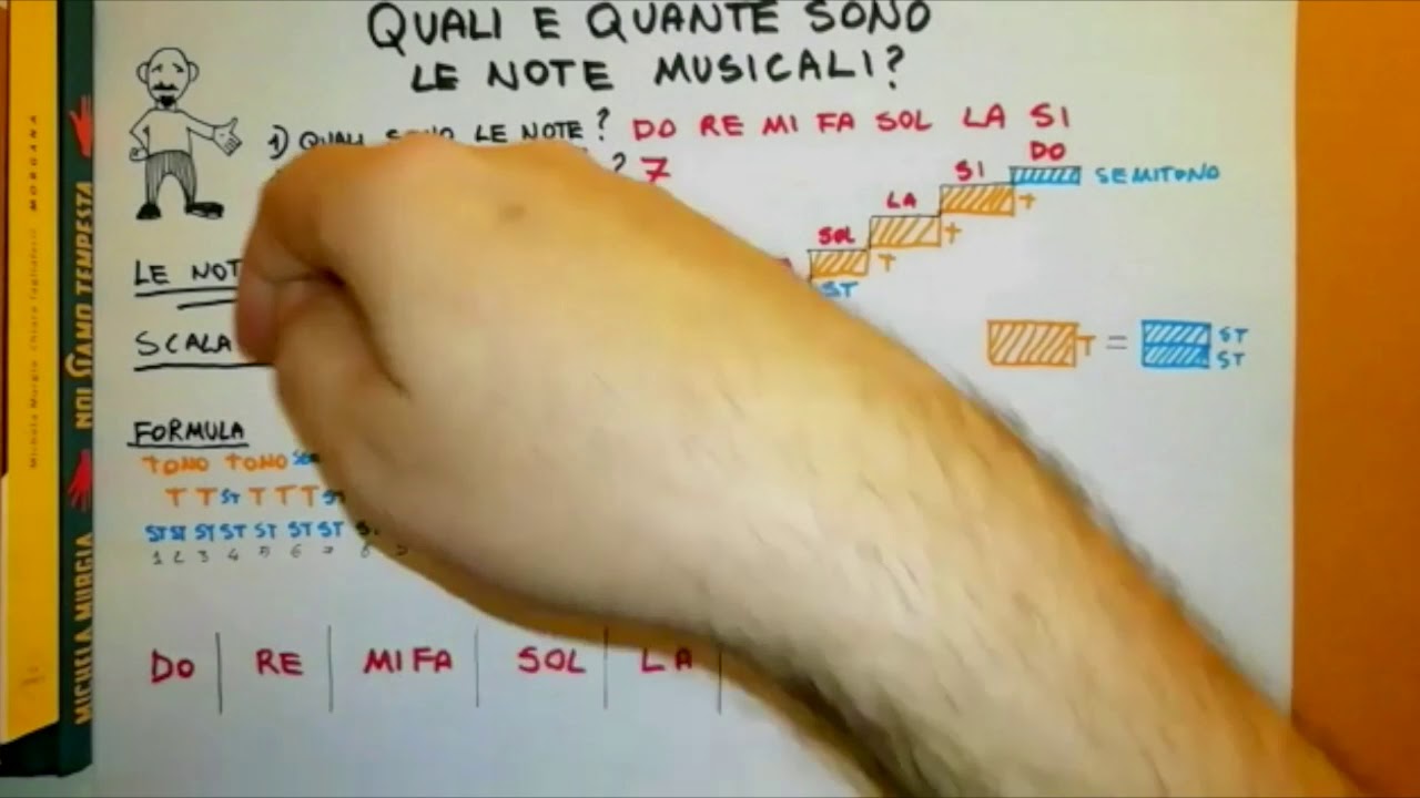 Chitarra #2 le note Musicali