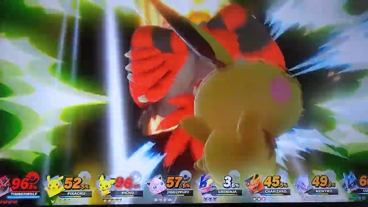 SSBU Pokémon battle