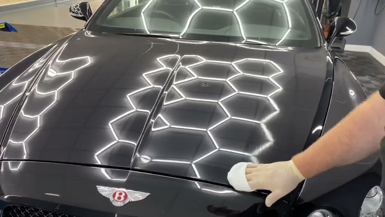 Snow Foam Ceramic Coating Bentley Continental Convertible! #ceramiccoating #bentley #snowfoam #shine