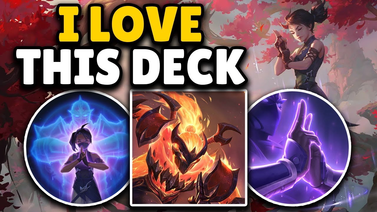 I actually really like this Pink Shen & Bard Deck... What have I become... - Legends of Runeterra