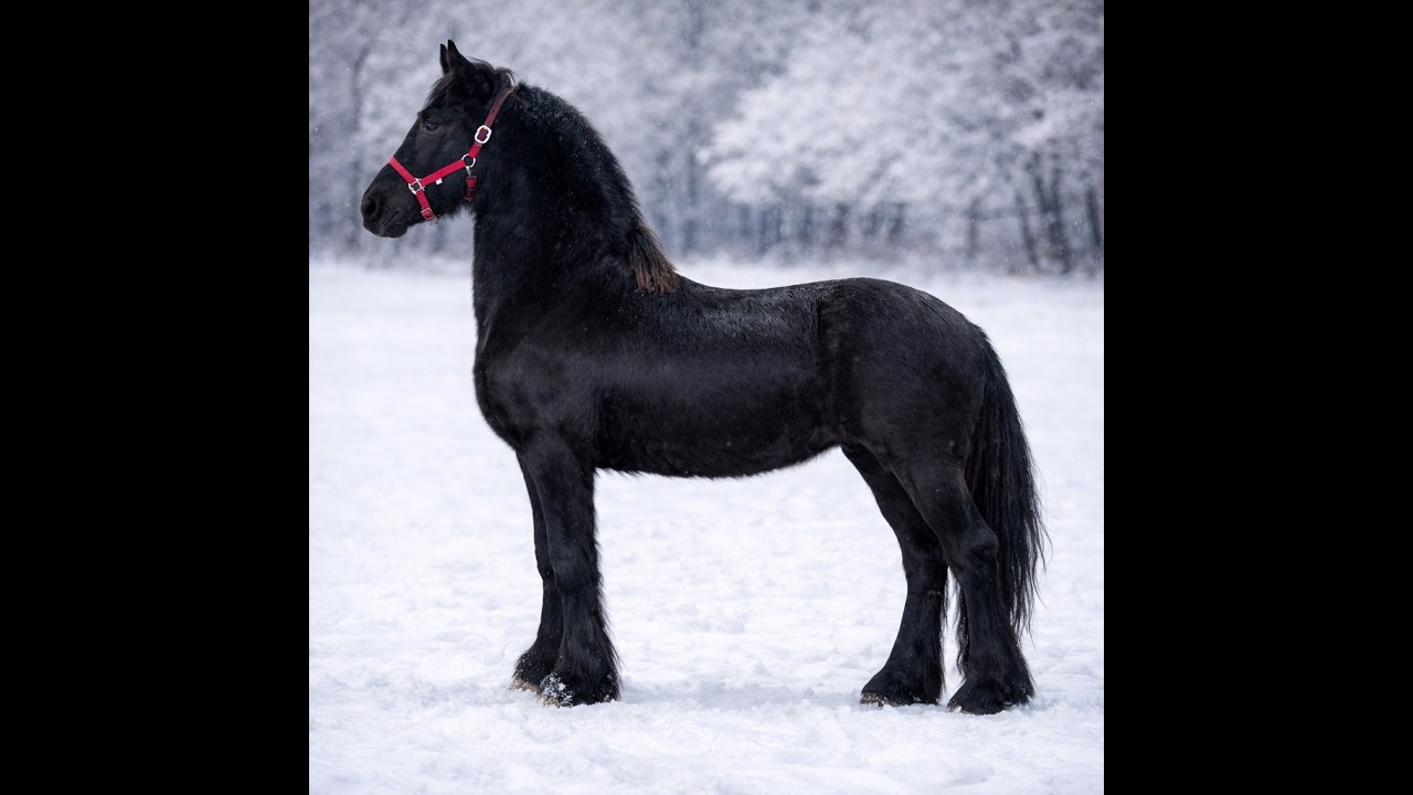 Delilah MFF 2025 Friesian filly