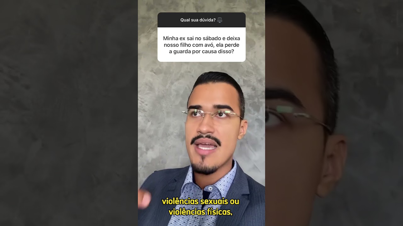 A m&atilde;e sai e deixa o filho com av&oacute; materna, ela perde a guarda?