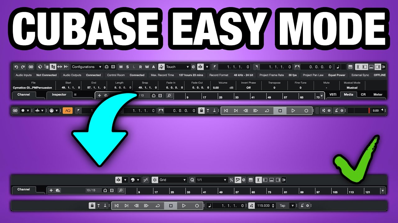 Cubase Beginner? Do This Before You Start ✅