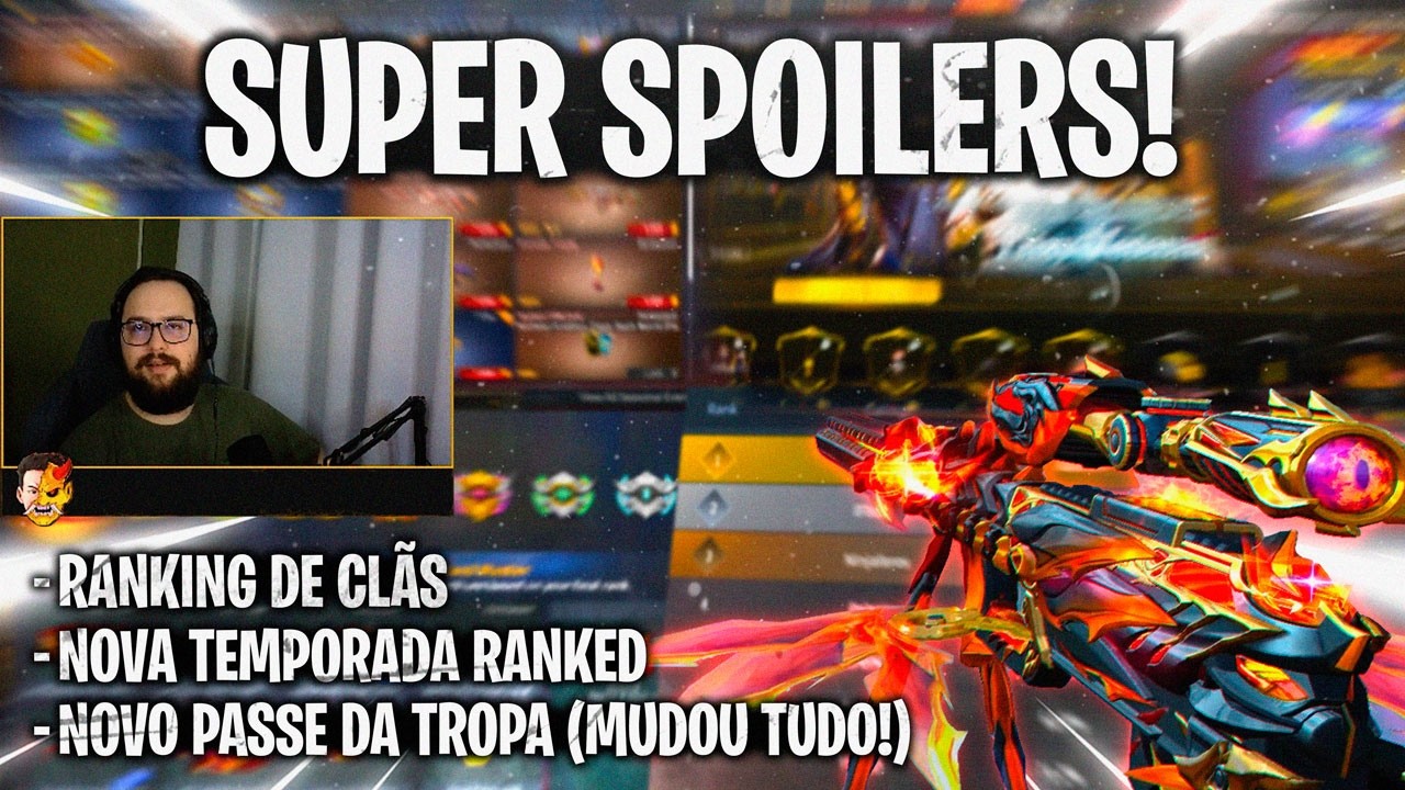SPOILERS! 😱 TEMPORADA RANQUEADA, PASSE DA TROPA RENOVADO E CHEYTAC DEMÔNIO! 🔥 | CrossFire