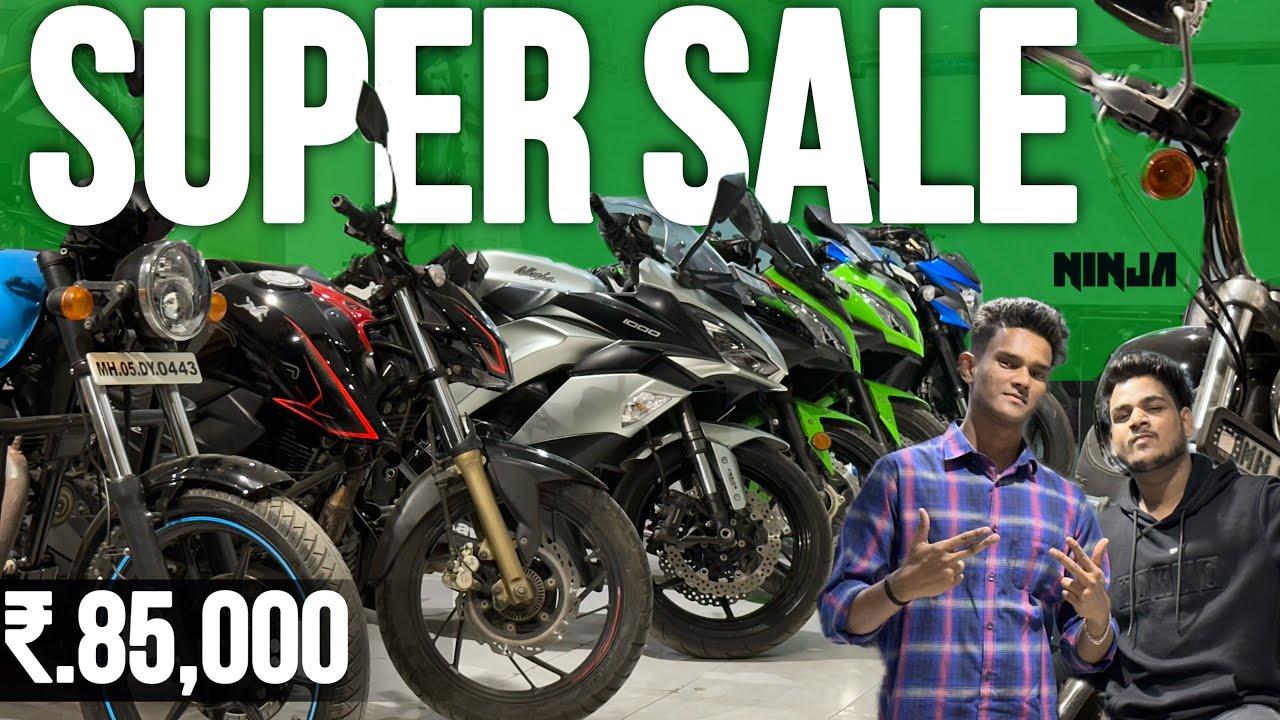 ₹.85,000🔥Ninja 300,Hayabusa,Bullet|Second hand superbike in Mumbai| Used bikes in Mumbai