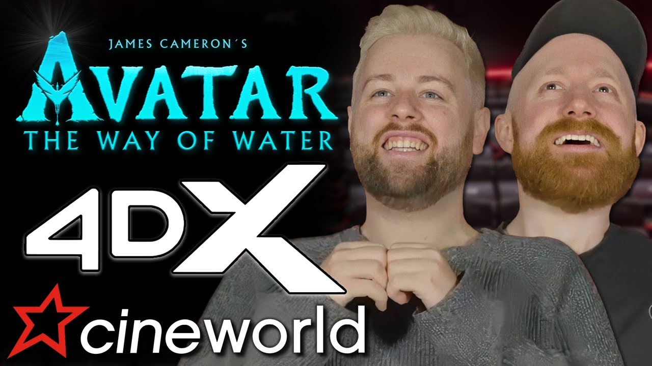 Avatar: The Way Of Water 4DX TRAILER REACTION!