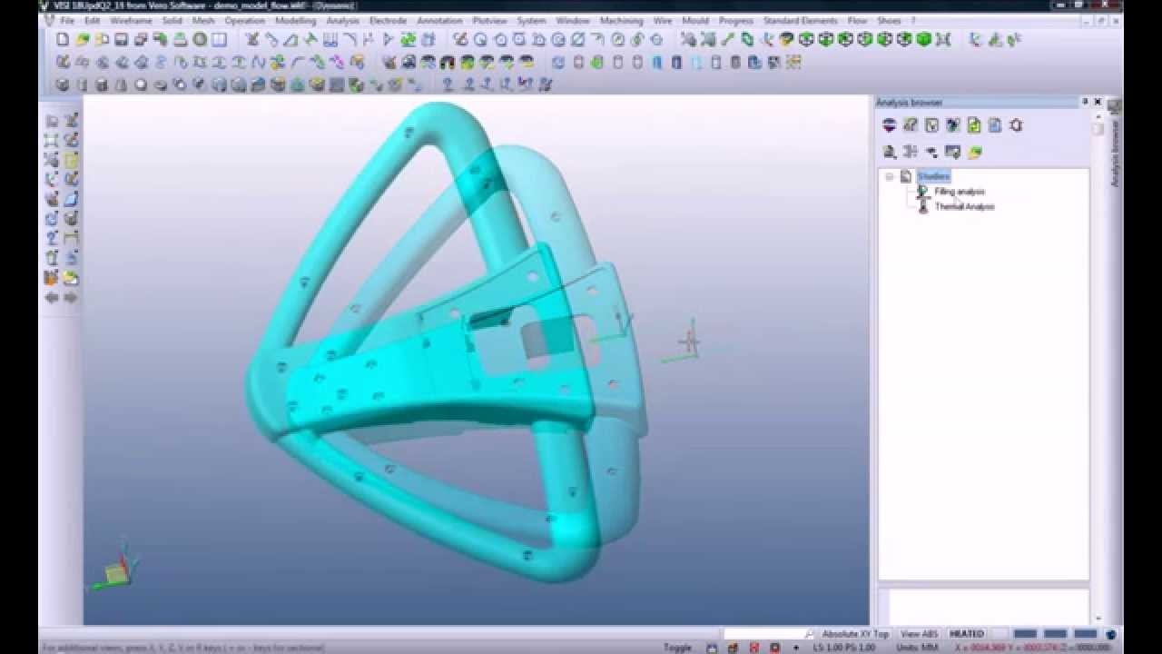VISI Flow - Plastic Flow Analysis