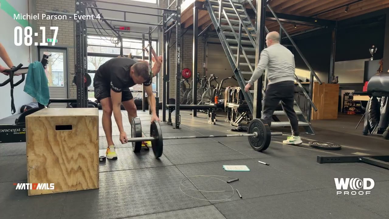 The nationals S9, event 4, masters 35+