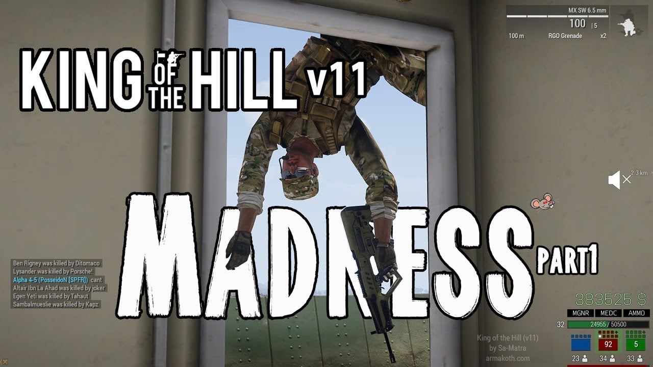 koth MADNESS part1  -  ArmA 3 King of the Hill FUNNY moments