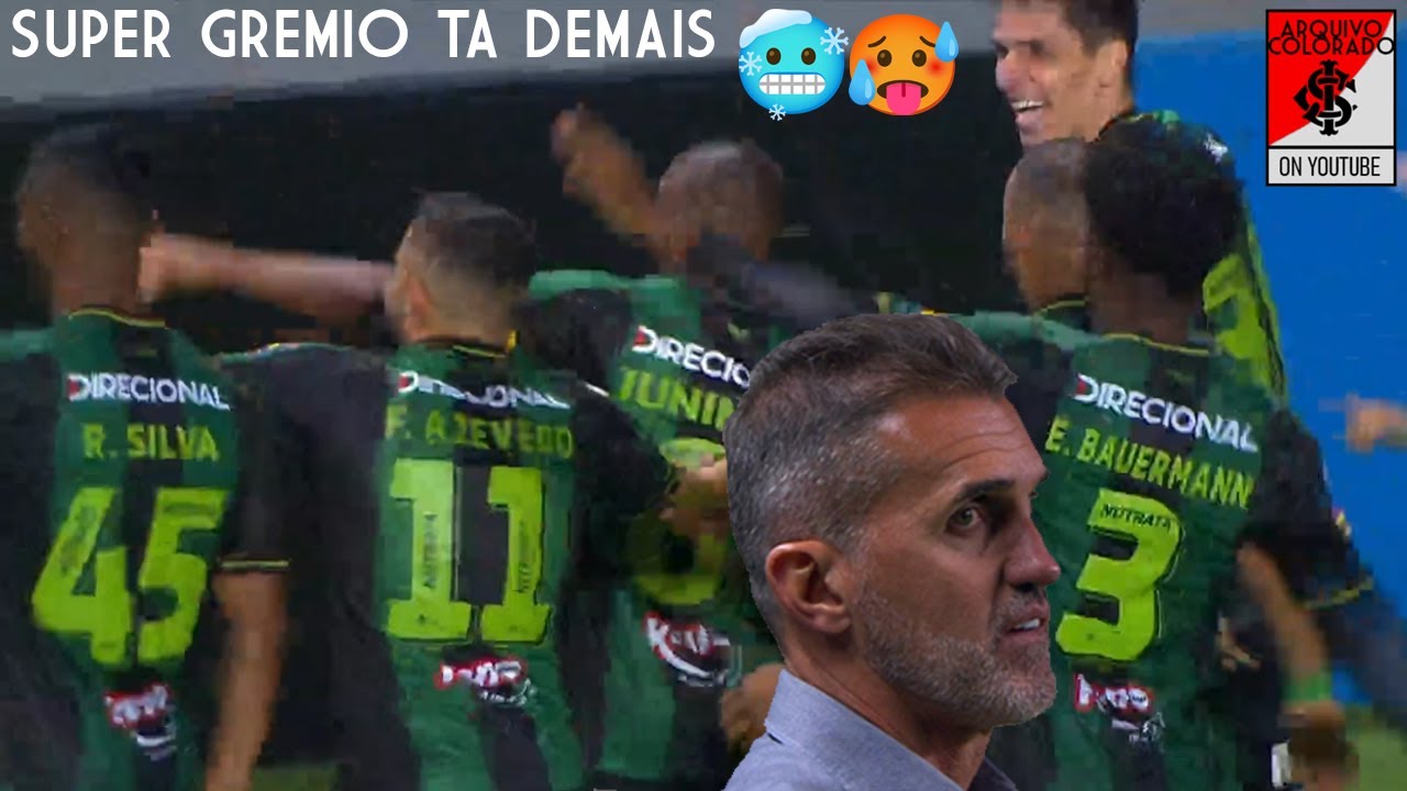 SUPER GR&Ecirc;MIO T&Aacute; DEMAIS 🥶🥵 - AM&Eacute;RICA-MG 3X1 GR&Ecirc;MIO