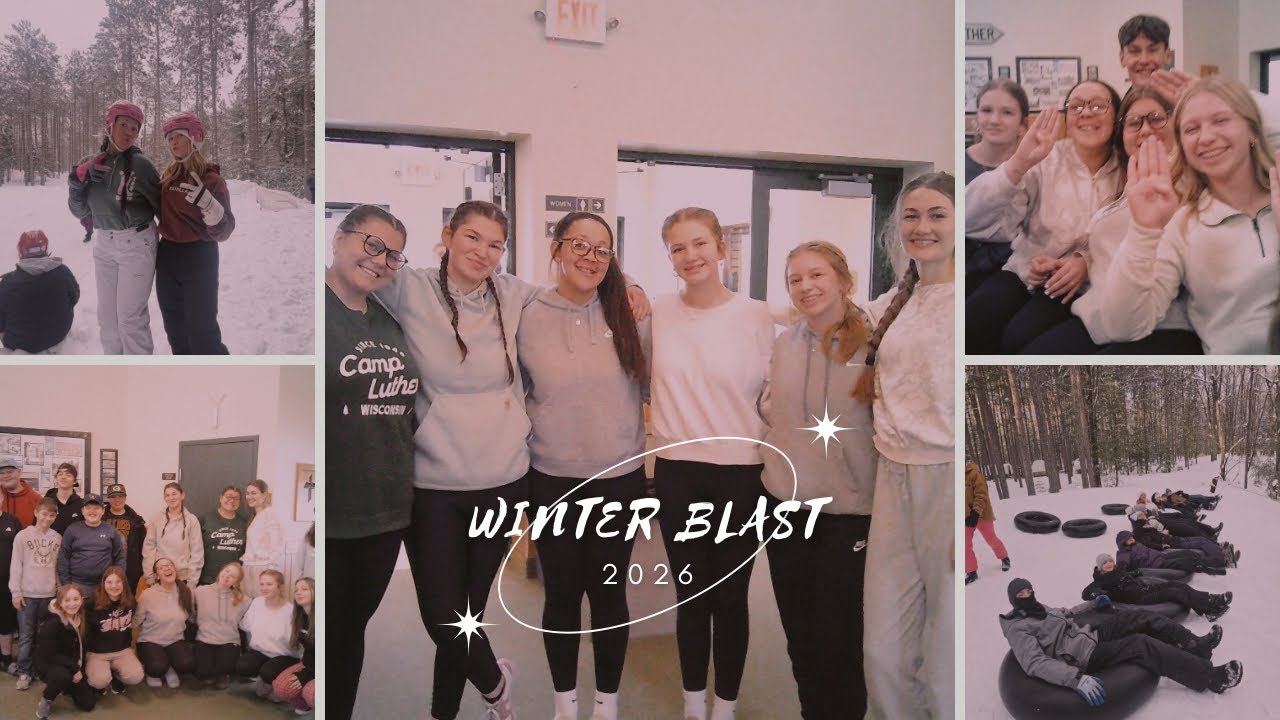 WINTER BLAST 2026 • VLOG • CHURCH CAMP         🩷❄️✝️🩵