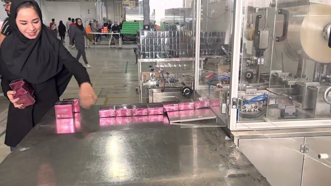 Parfüm kutusu paketleme makinesi