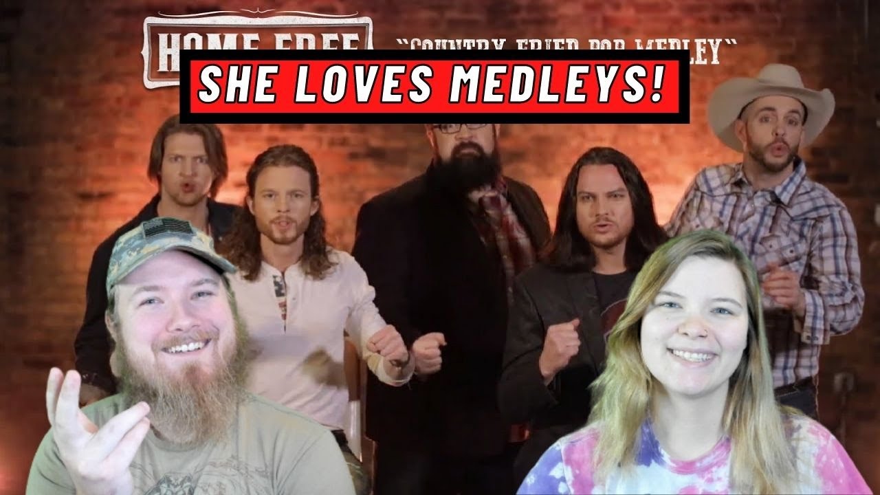 Home Free - Country Fried Pop Medley REACTION!!! W/Destiny!