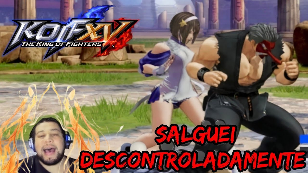 KOF XV Sal Extremo Na Partida  Explodi de Raiva!