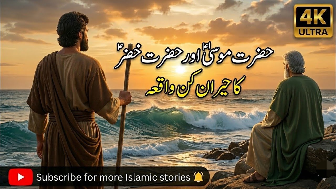 Surah Al-Kahf Story | حضرت موسیٰؑ اور حضرت خضرؑ کا سچا واقعہ🌙