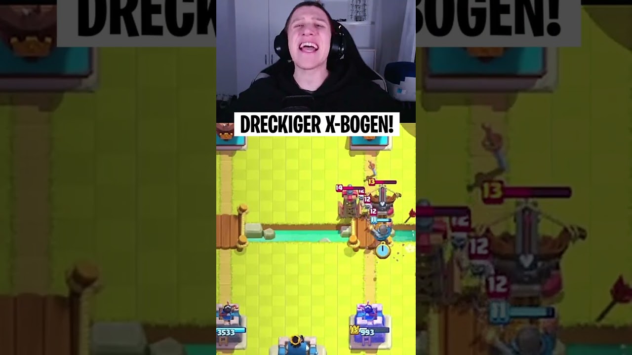 🤬😤ICH HASSE X-BOGEN SPIELER! | #clashroyale