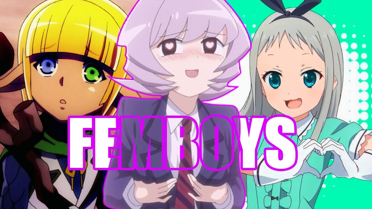 Os 6 FEMBOYS mais FOFOS dos ANIMES feat: 