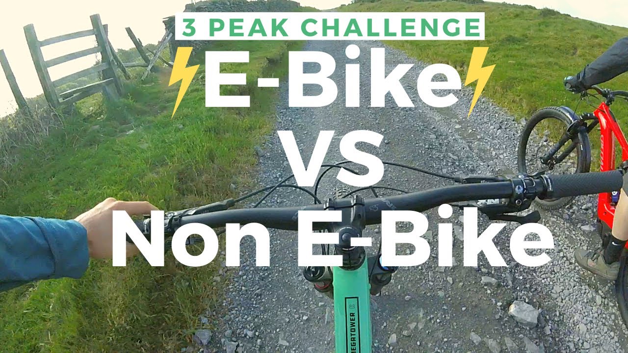 E BIKE VS NON E BIKE
