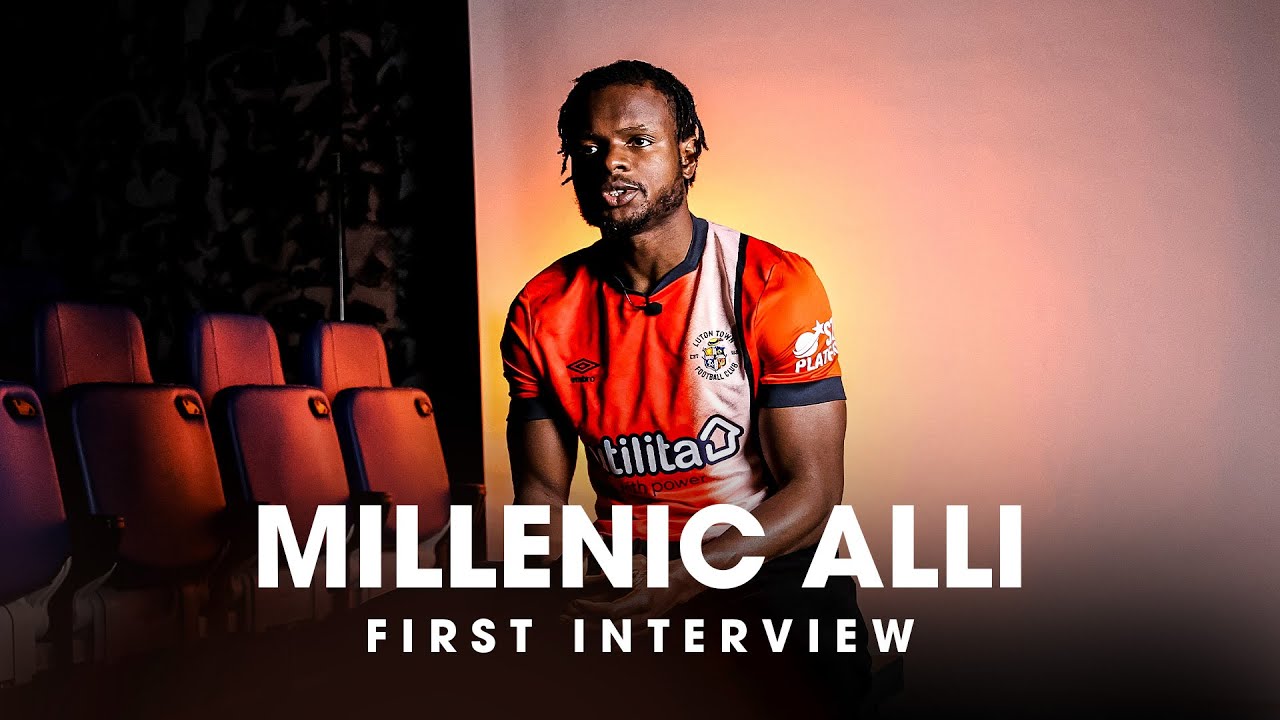 Millenic Alli signs for Luton! 🔥 | First Interview