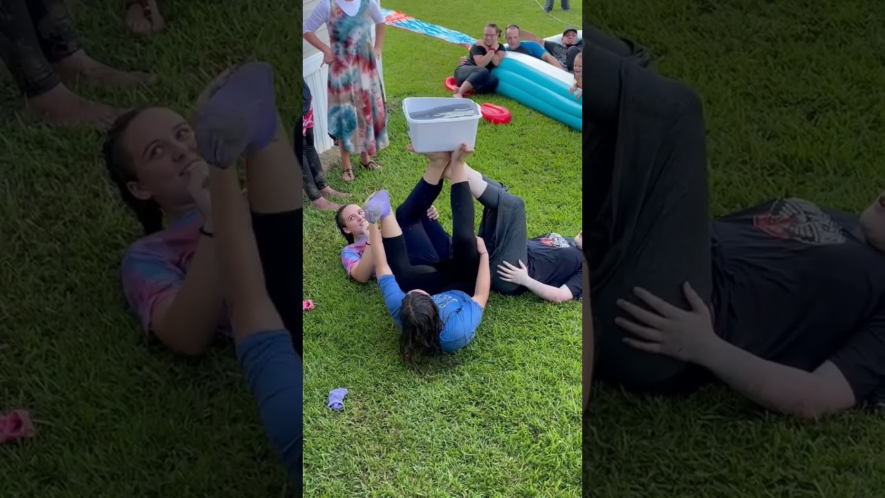 Water bucket challenge doesn't end well for one girl.