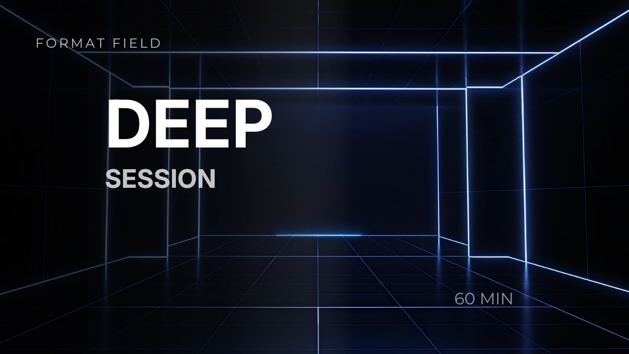 Deep Session — 60 Min Dark Electronic Focus for Deep Work & Reading