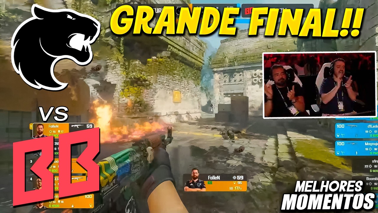 FALLEN DESTR&Oacute;I NA GRANDE FINAL! FURIA vs BetBoom - MELHORES MOMENTOS - Thunderpick W. Champion 2026
