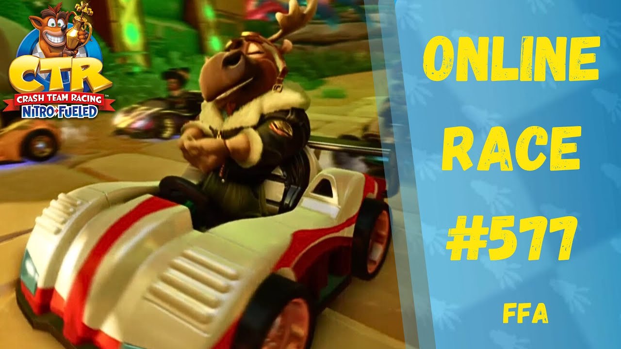 Online Race #577 | Hard to Catching Up in Ranked FFA Standard Lobby | CTR Nitro Fueled (PS4)