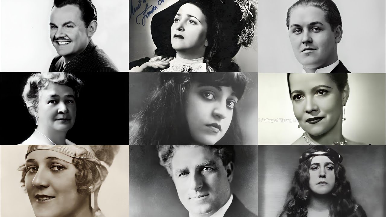 OPERA SINGERS' FOOTAGE FROM GETTYIMAGES