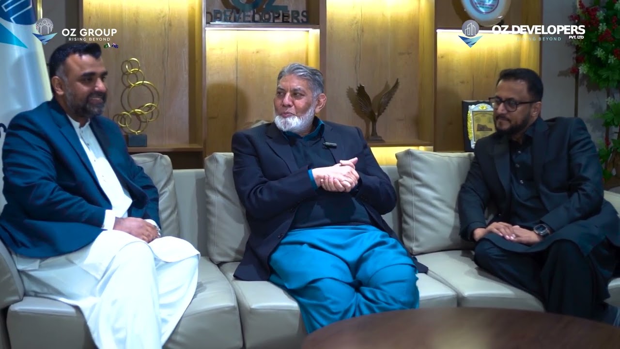 Dr Javed Iqbal shares insights on OZ Developers’ flagship projects Bahria Sky 1 & Lahore Sky.