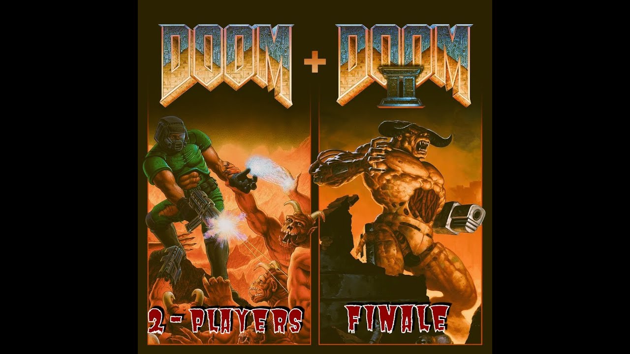 doom + doom 2 FINALE - 2 Autistic Friends finished DOOM2 For good yahoo