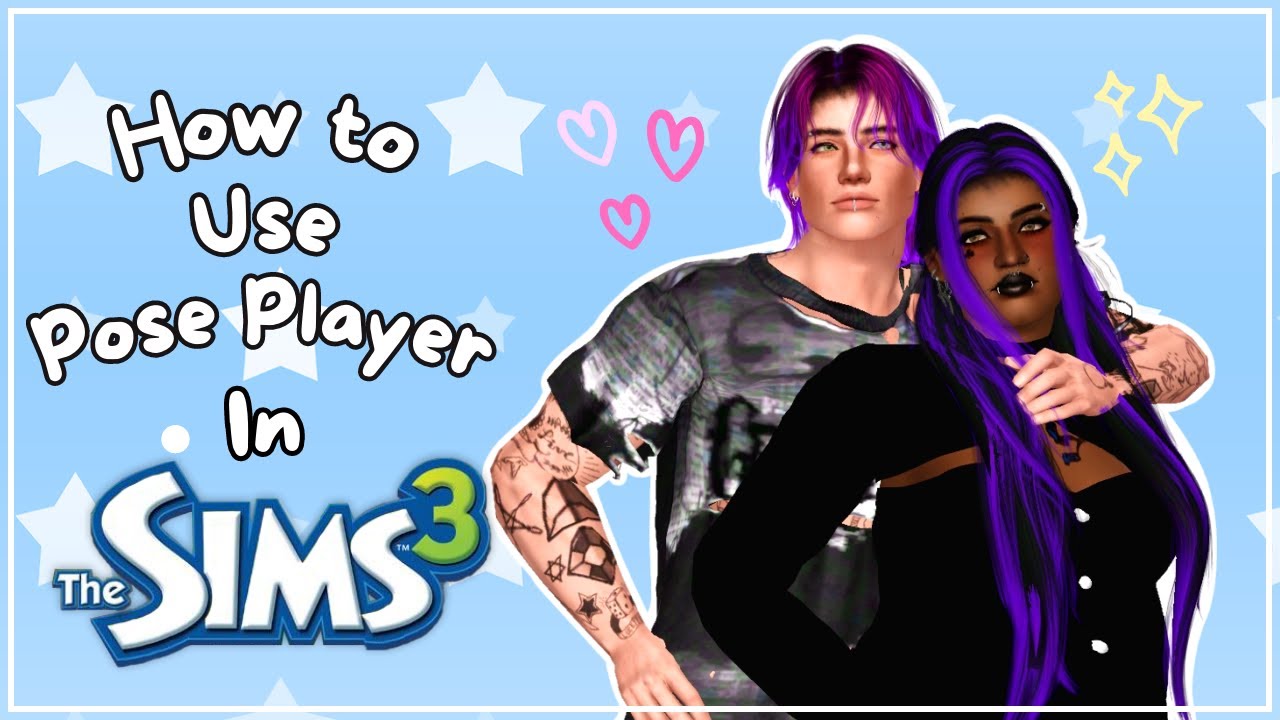 How To Use Pose Player In The Sims 3! + Some Screenshotting Tips 📸