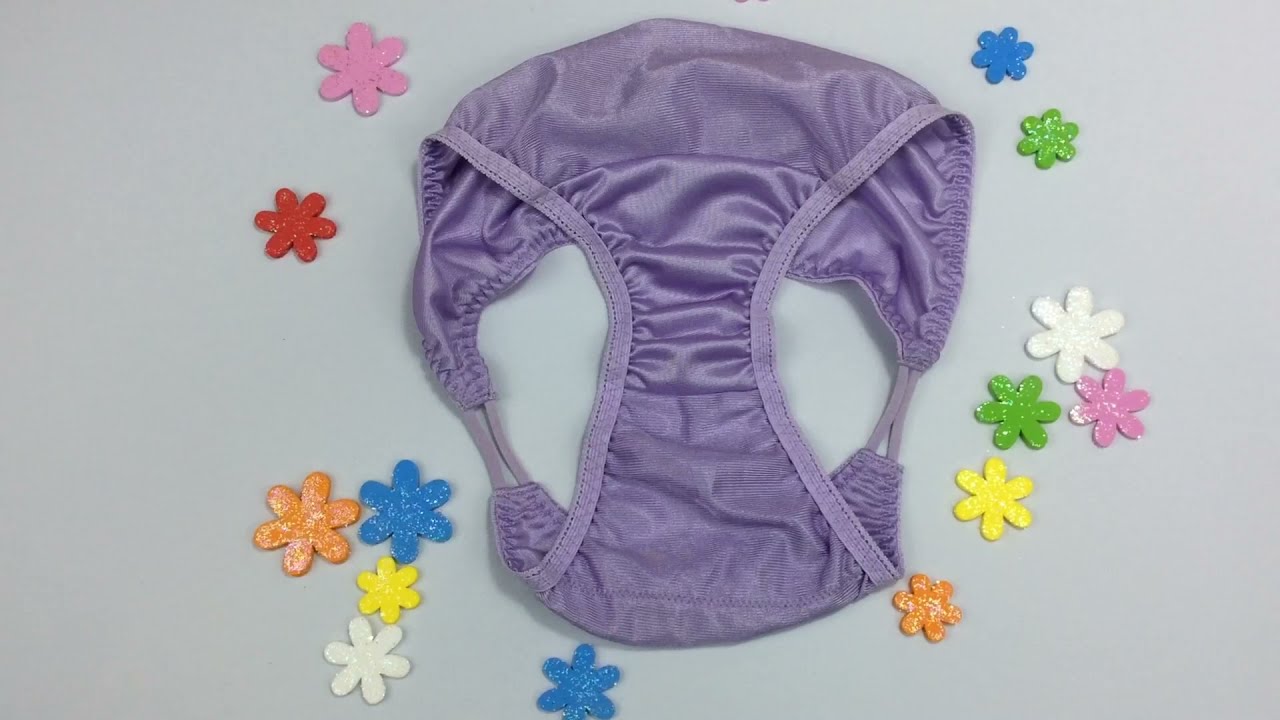 Purple Nylon Panties Women’s Underwear Bikini Sexy Size M | กางเกงในเซ็กซี่ 