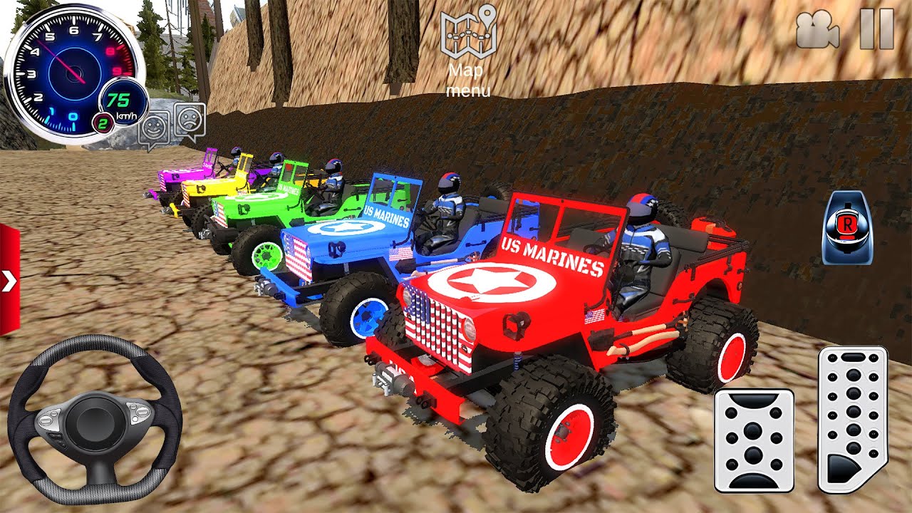 Juegos De Carros - Off-Road Impossible Car Stunt Driving #2 - Android / IOS gameplay [FHD]
