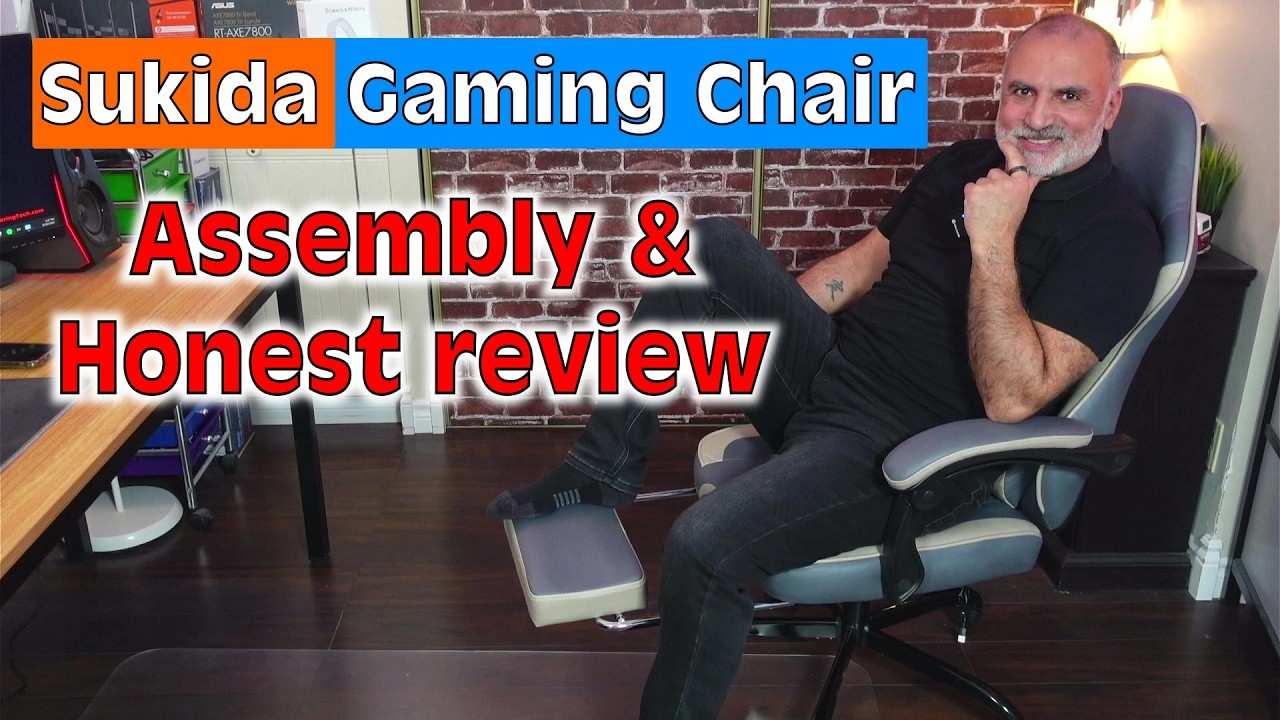 Sukida gaming chair Assembly and Honest review