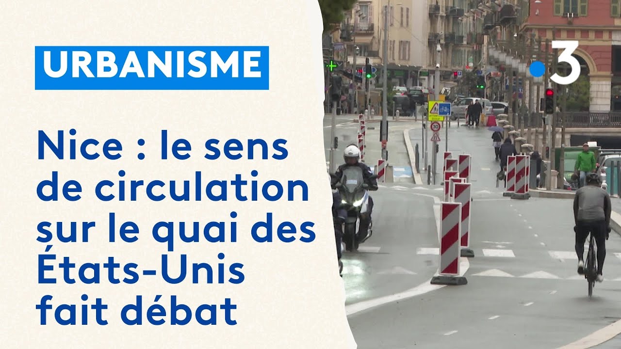 Le sens de circulation entre la Promenade des Anglais et le port de Nice fait d&eacute;bat