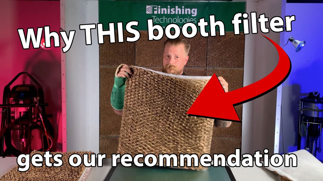 Columbus Industries 'Bonded' Paint Booth Filter Pads from FinTech