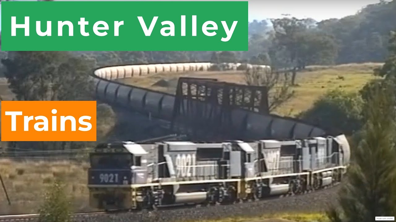 Hunter Valley Trains in 2001 | Ulan line | Musswellbrook - Branxton | Clean 82 & 90 class