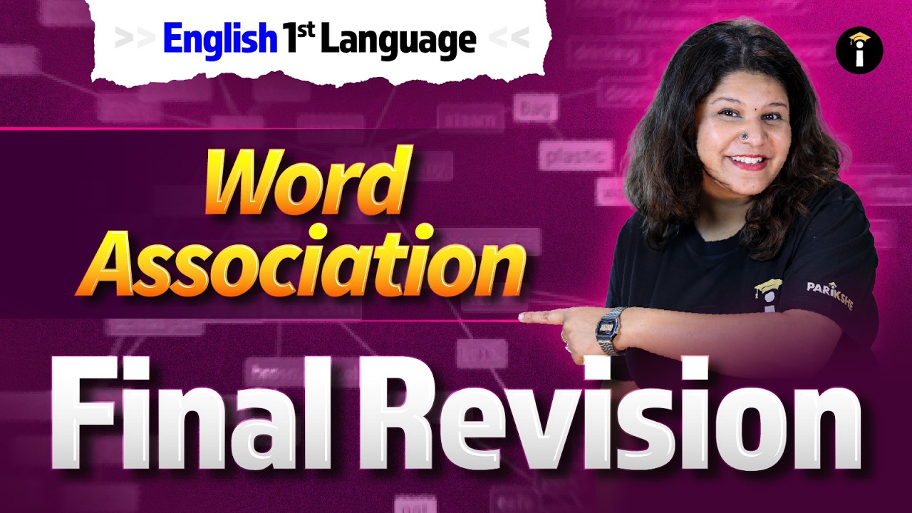 1st Language English | Word Association Final Power Revision 🚀