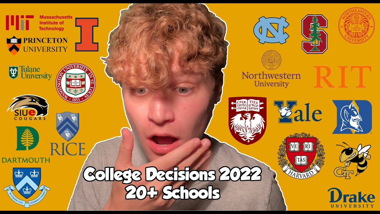 college decision reactions 2022 | 20+ SCHOOLS  (Ivies, Stanford, MIT, UChicago, WashU, + more)