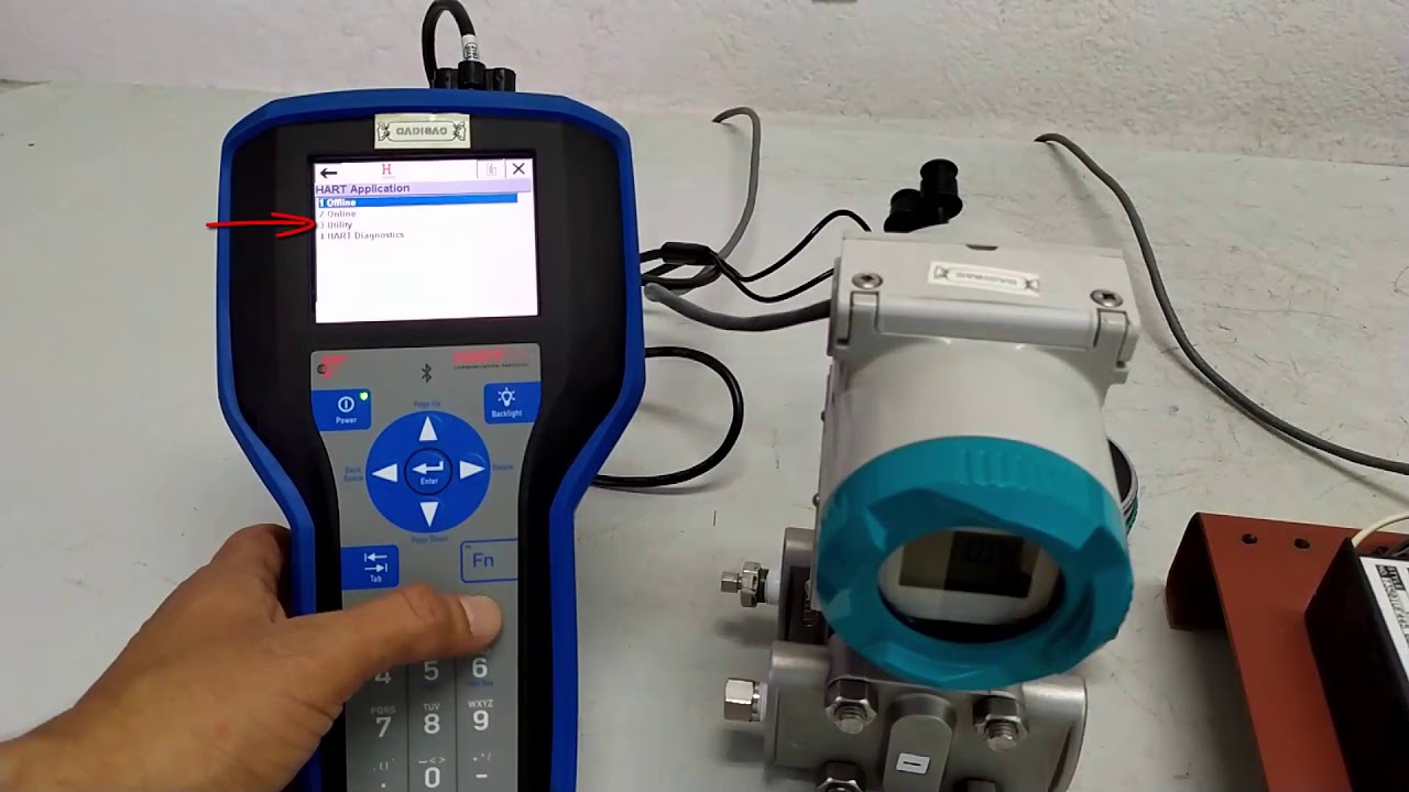 Comunicador HART 475 Cambiar método de sondeo