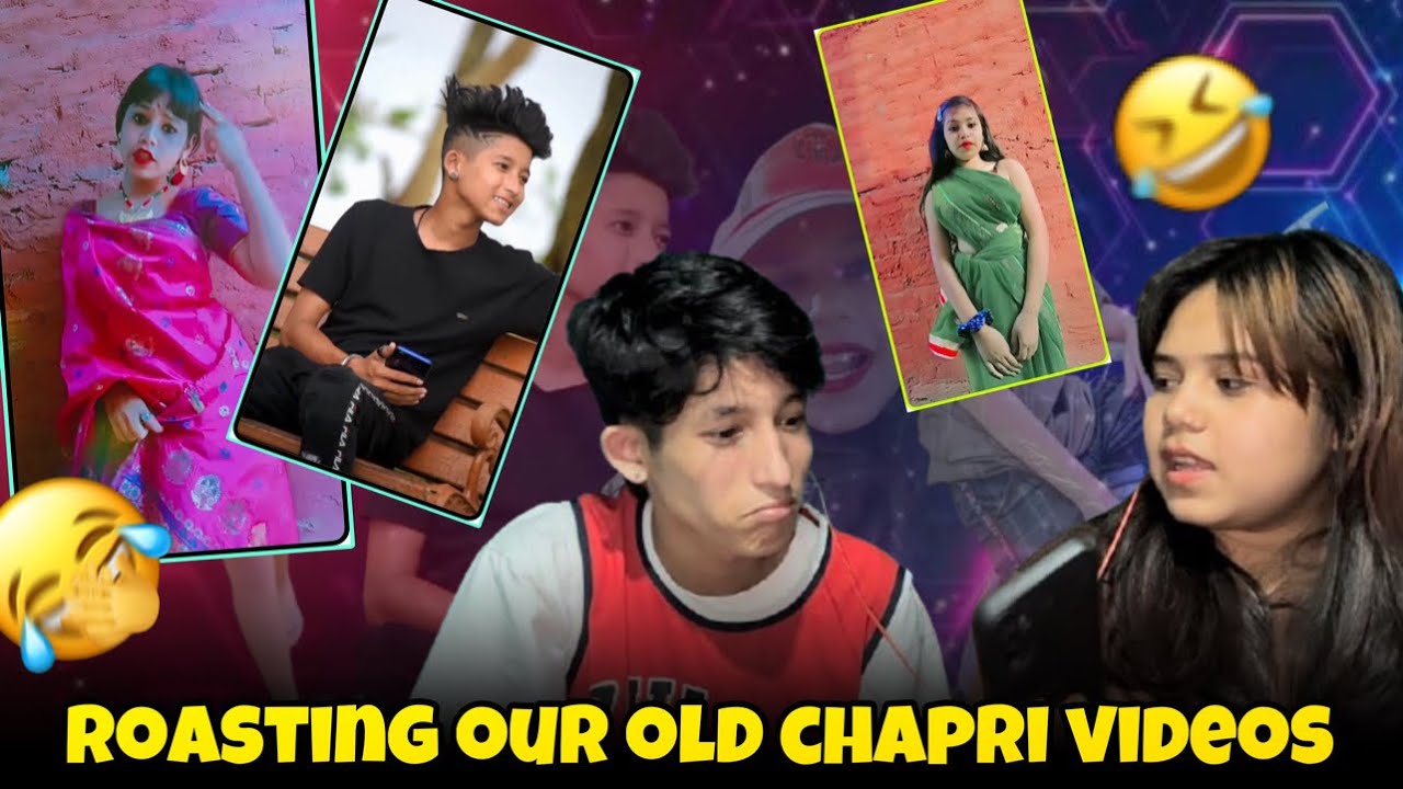 Roasting our old Chapri Videos 😂 || Nijor Video Nije Roast Korilu 😀