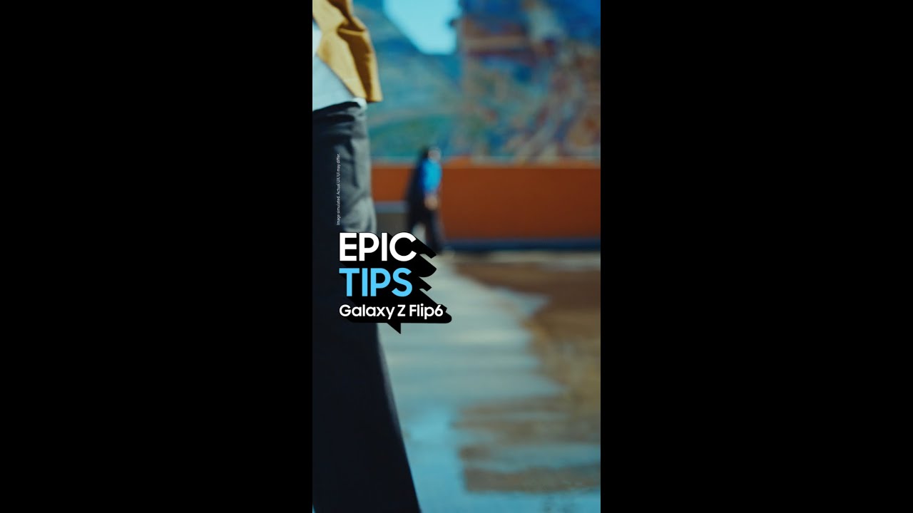 Epic Tips x Galaxy Z Flip6: Instant Slow-mo | Samsung