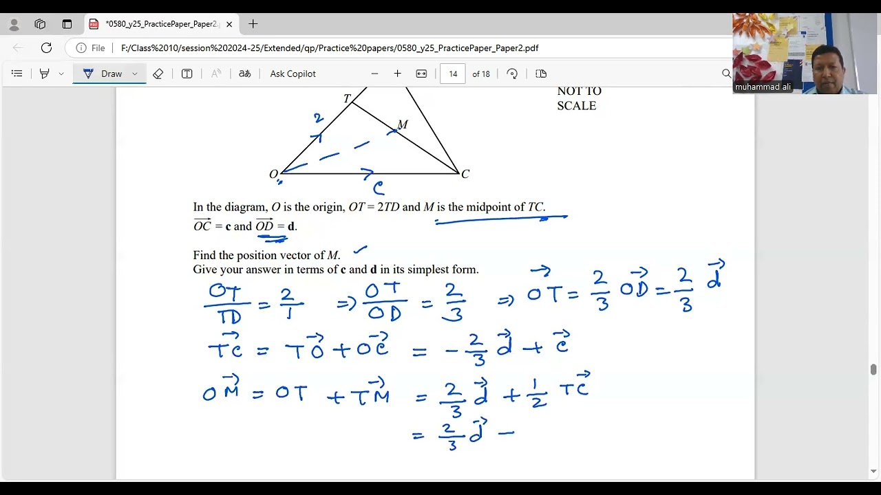 Cambridge IGCSE | Mathematics |0580/02 | Practice paper 25