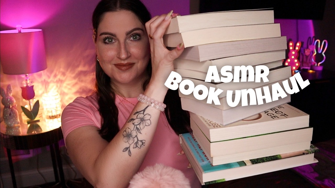 ASMR Books I'm Unhauling 📚👋🏼
