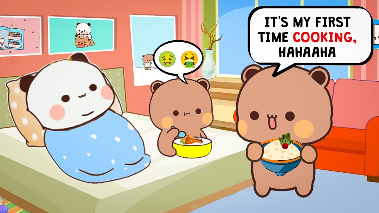 #BDC178 ▶Dudu COOKED FOOD  first time for the Family 🍜🍝😋| BUBU DUDU Cuties | bubu dudu videos