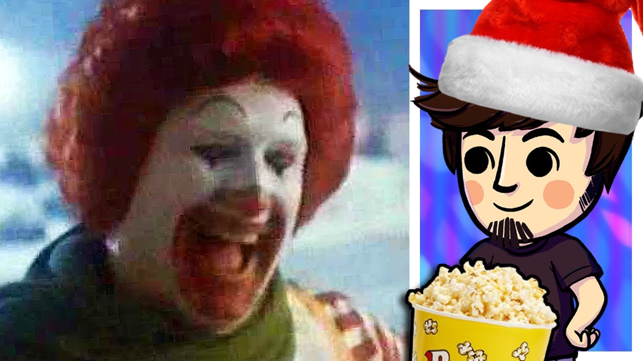 Watching Christmas Commercials!