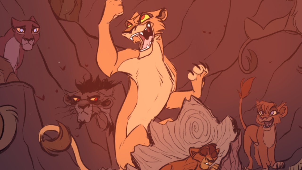 ZIRA'S BACKSTORY | The Lion King Fan Comic | The Evil Eye by SickRogue | Part 2