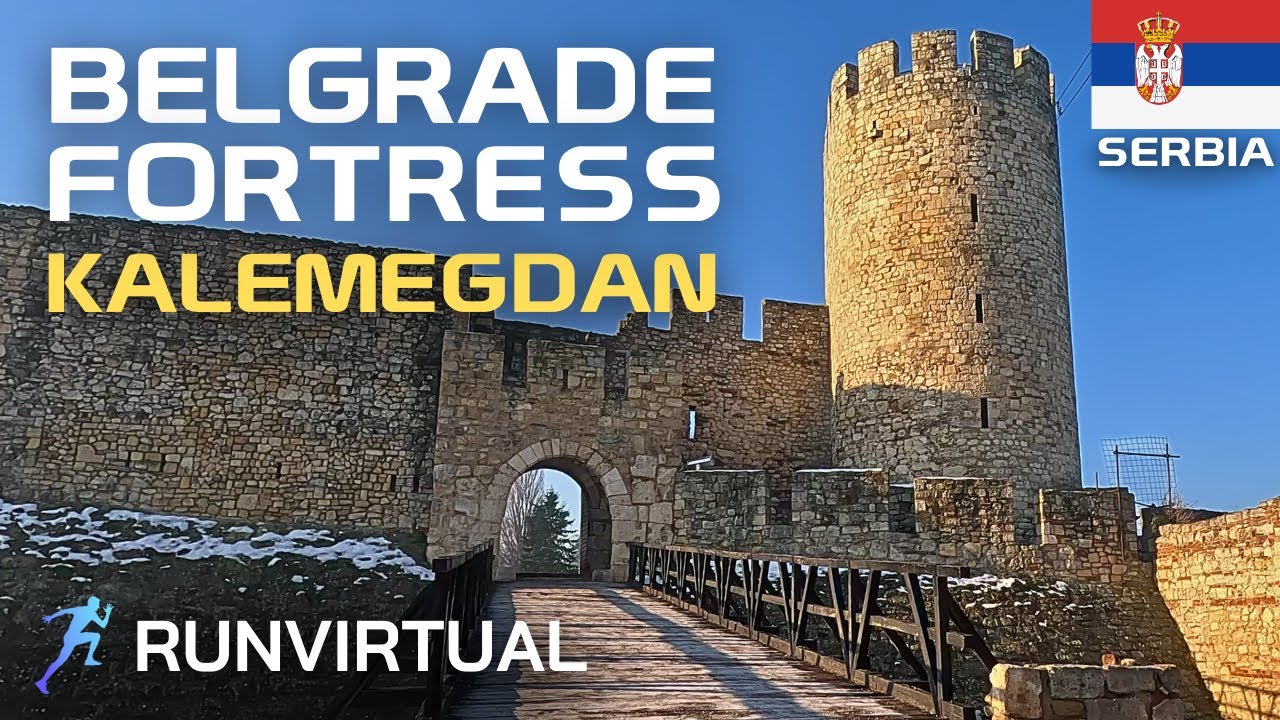 Run and Explore the Magnificent Belgrade Fortress (Kalemegdan) in Serbia