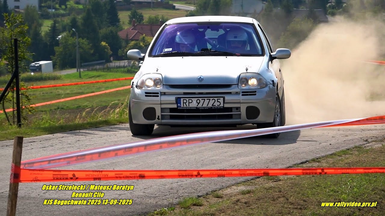 Oskar Strzelecki / Mateusz Boratyn - Renault Clio - KJS Boguchwała 2025 13-09-2025