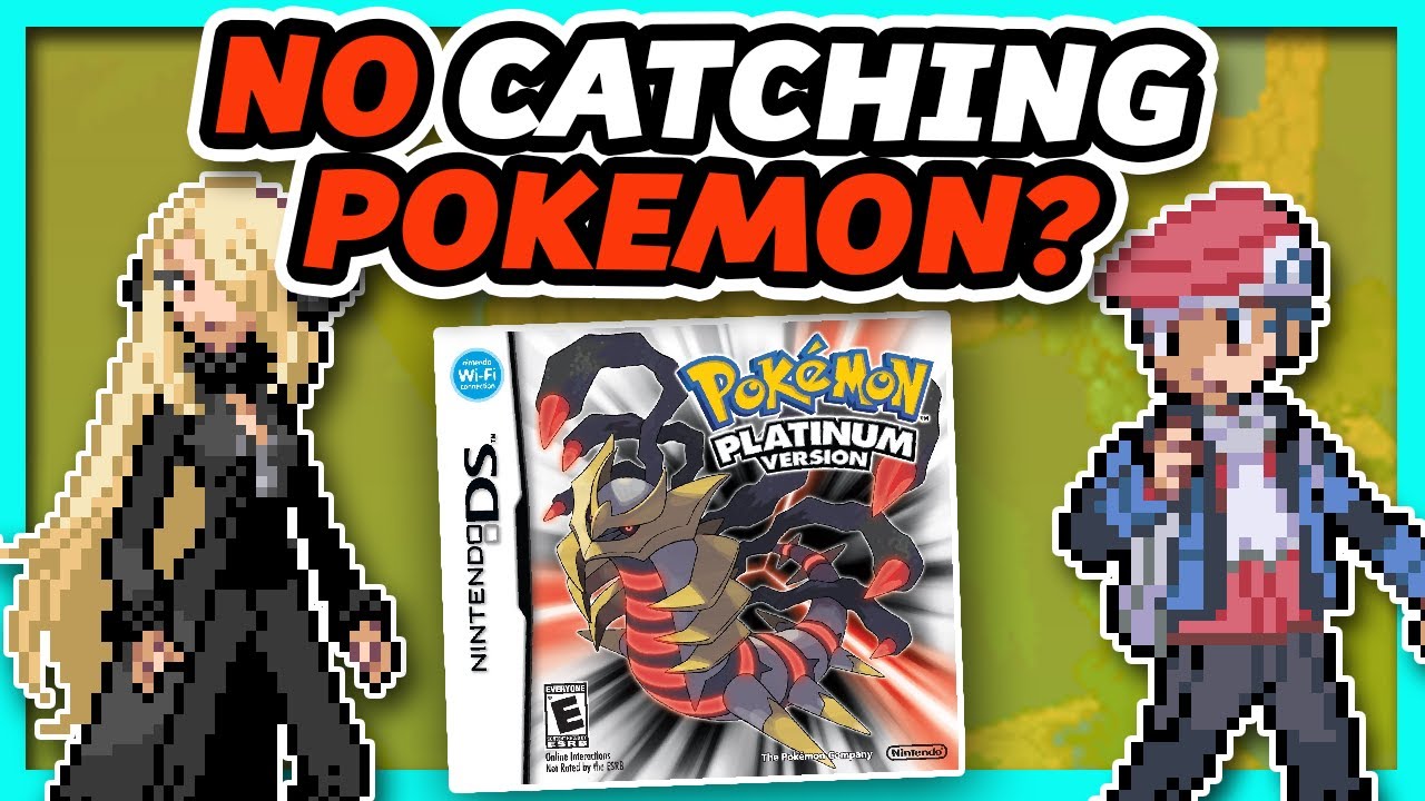 Beating Pokemon Platinum Without Catching Pokemon...